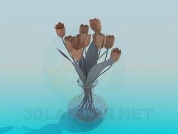 Tulips in a Vase