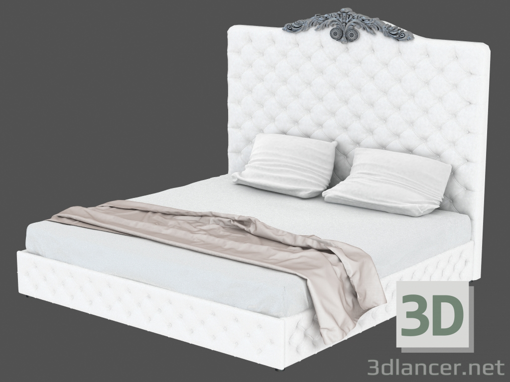 3d model Cama doble AVERY letto (2180) - vista previa