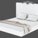 3d model Double bed AVERY letto (2180) - preview