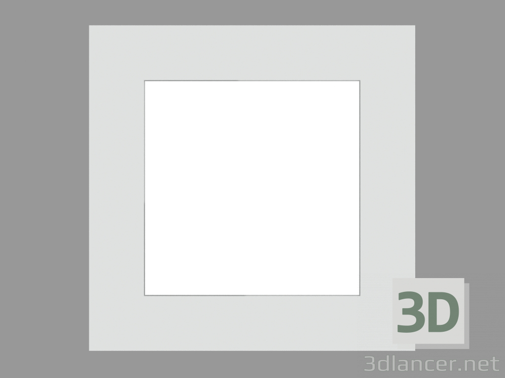 3D Modell Die Lampe für Bürgersteige von COMPACT SQUARE 200 mm (S5179W) - Vorschau