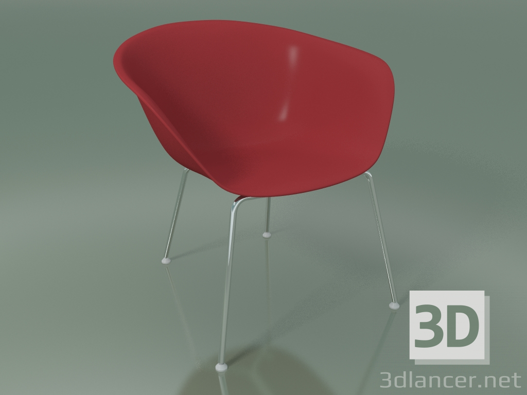 3d model Lounge chair 4202 (4 legs, PP0003) - preview