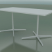 Modelo 3d Mesa retangular com base dupla 5527, 5507 (H 74 - 79x179 cm, branco, V12) - preview