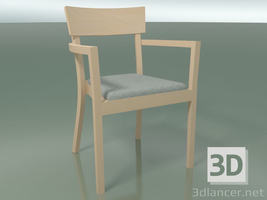 modello 3D Sedia Bergamo (323-710) - anteprima