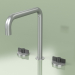 3d model Three-hole faucet with swivel spout (19 32 V, AS-ON) - preview