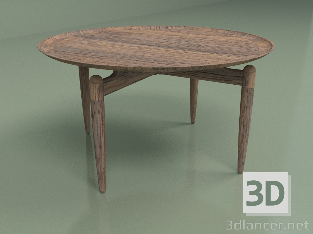 Modelo 3d Mesa de centro Slow diâmetro 80 - preview