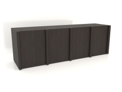 Sideboard MW 05 (2465х667х798, Holzbraun dunkel)