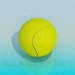 3D Modell Tennisball - Vorschau