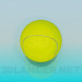 3D Modell Tennisball - Vorschau