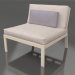 3d model Sofa module, section 3 (Sand) - preview