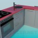 3d model Kitchen - preview