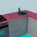 3d model Cocina - vista previa