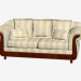 3d model Triple sofa (item CO403) - preview