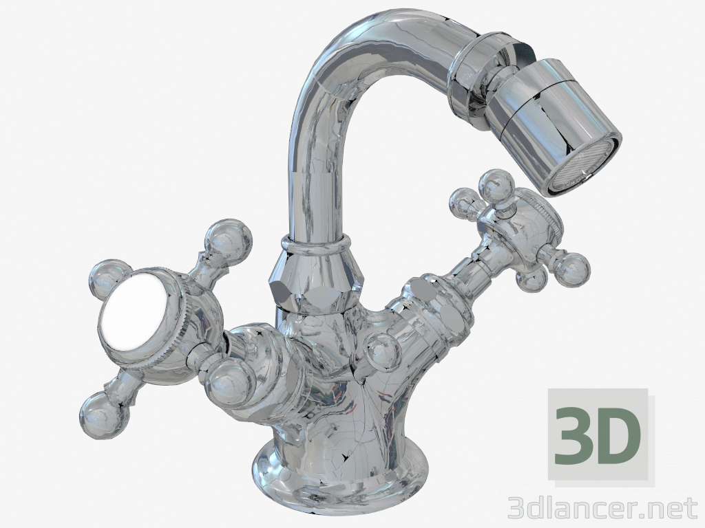 3d model Mezclador de bidet Mezclador de bidé monobloque - vista previa