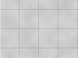 Gray floor tiles