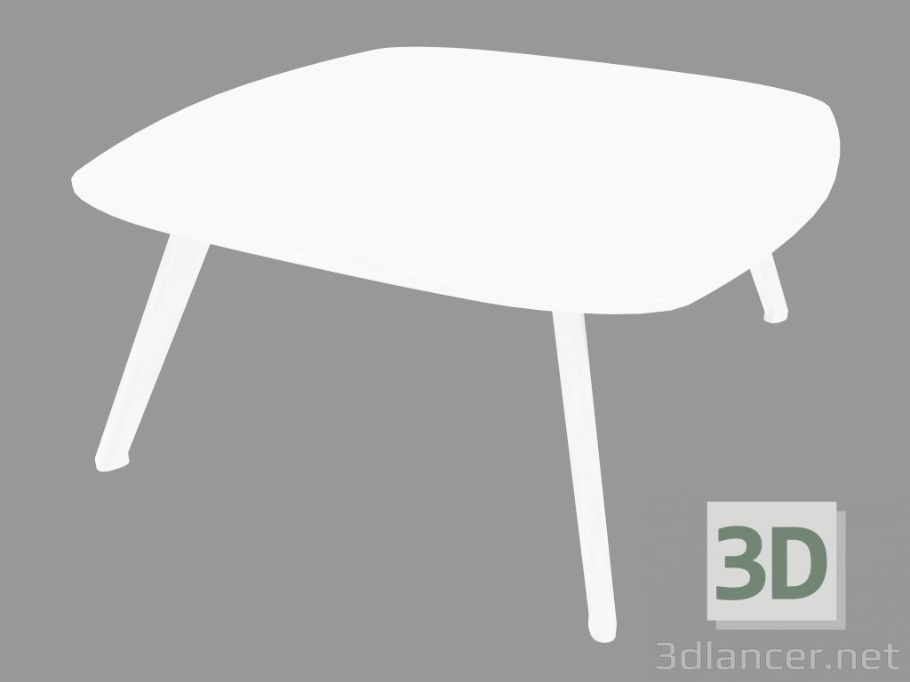 Modelo 3d Mesa de centro (laca 594 60x60x30) - preview