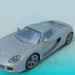 3d model Porsche Carrera - preview