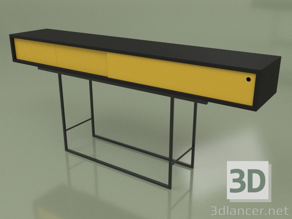 3d model Consola LARGA NUEVA (4) - vista previa