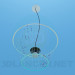 3d model Chandelier with inverted lampshade - preview