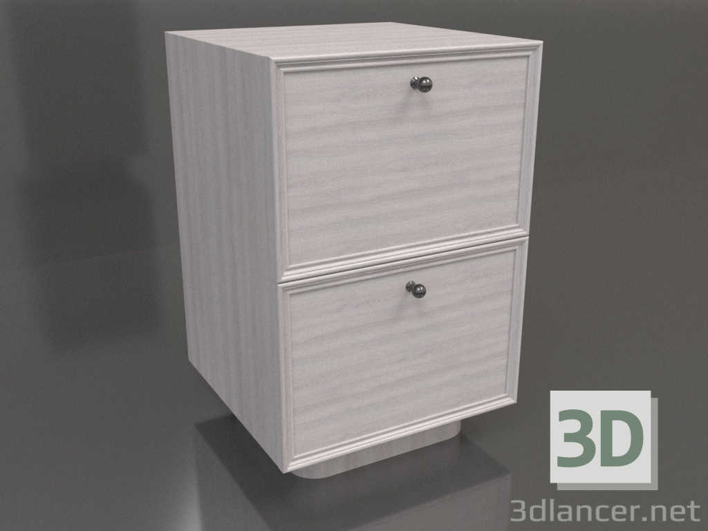 modello 3D Mobiletto TM 15 (405x400x621, legno chiaro) - anteprima