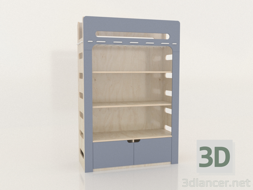 3d model Librería MOVE D (KAMDAA) - vista previa