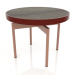 3d model Round coffee table Ø60 (Wine red, DEKTON Radium) - preview