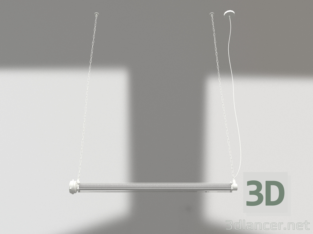 Modelo 3d Candeeiro suspenso Prime XL (Branco) - preview