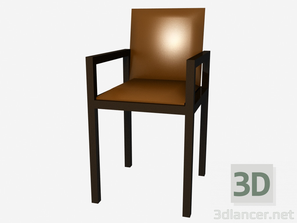 3d model Arm-Chair Dallas - preview