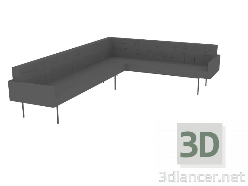 3d model sofa - preview