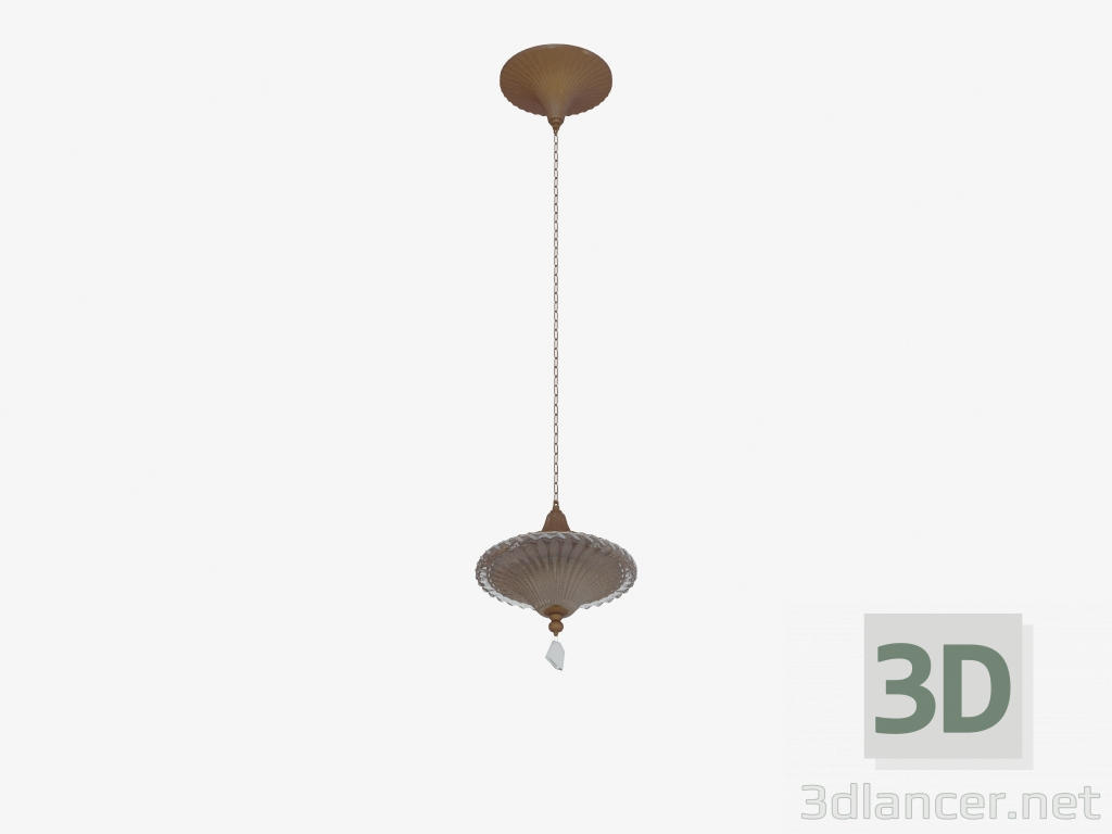 3d model Lámpara de Murano (1217-1P) - vista previa