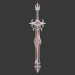 3d Fantasy sword 22 3d model модель купити - зображення