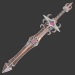 3d Fantasy sword 22 3d model модель купити - зображення