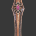 3d Fantasy sword 22 3d model модель купити - зображення