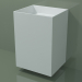 3d model Lavabo de pared (03UN36302, Glacier White C01, L 60, P 50, H 85 cm) - vista previa