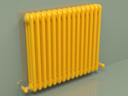 Radiator TESI 3 (H 600 15EL, Melon yellow - RAL 1028)