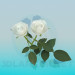 3D Modell Rose - Vorschau