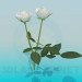 3D Modell Rose - Vorschau