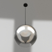 3d model Pendant Sunrise transparent, chrome (07565-30.16) - preview