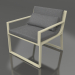 3d model Sillón club (dorado) - vista previa