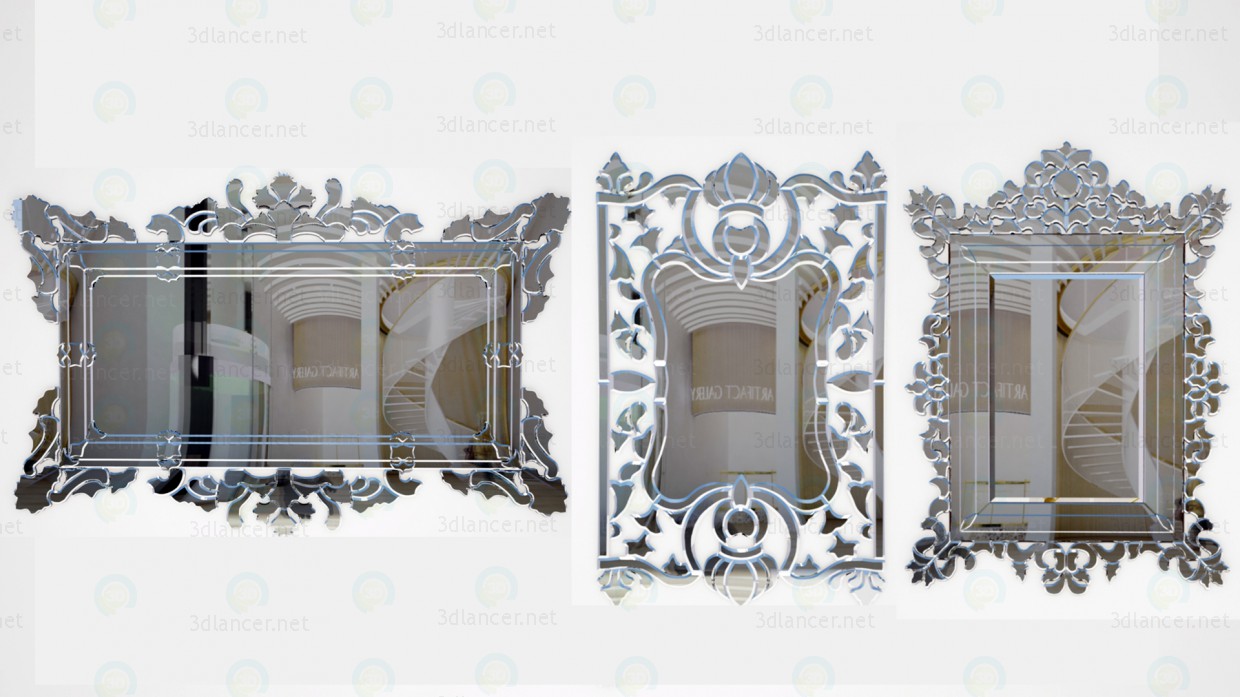 3d model Mirror - preview