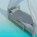 3d model Bed - preview