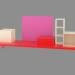 3d model Modular Storage System Burkina Faso - preview