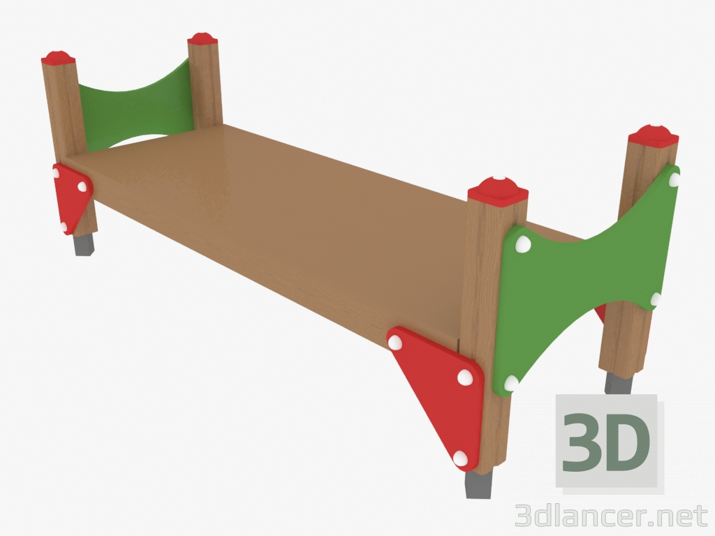 3d модель Лавка (4012) – превью