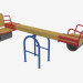 3d model Rocking chair balance weight of a children's playground (U0004) - preview