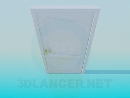 3d model White door - preview