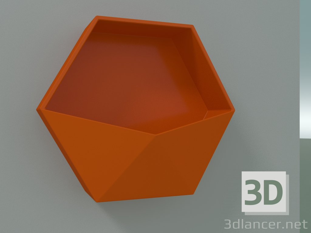 3d model Bandeja Aquilone (RAL 2004) - vista previa