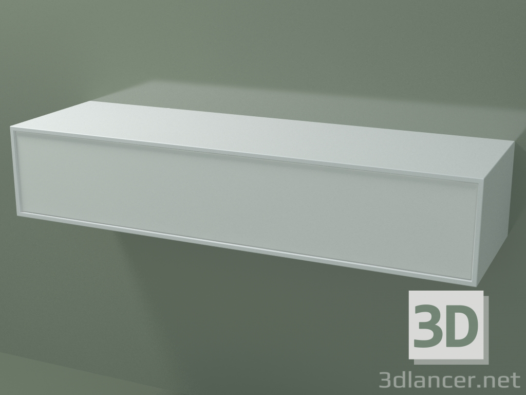 3d model Caja (8AUEAA01, Glacier White C01, HPL P01, L 120, P 36, H 24 cm) - vista previa