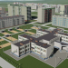 modello 3D di città sovietica Asha comprare - rendering