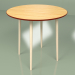 3d model Middle table Sputnik 80 cm veneer (burgundy) - preview