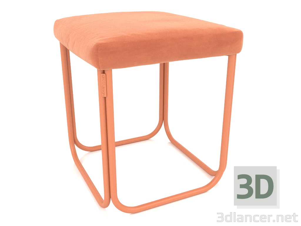 3d model Puf Bubba (RAL 3022) - vista previa