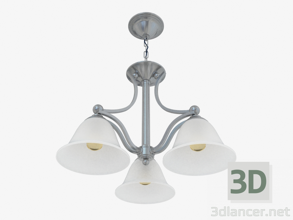 3d model Chandelier BOLLA (4653BN) - preview